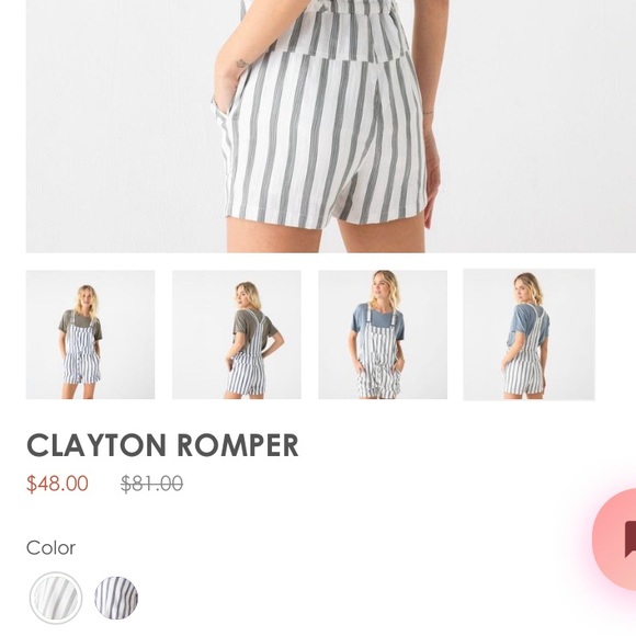 Thread & Supply Clayton Romper - Picture 4 of 4